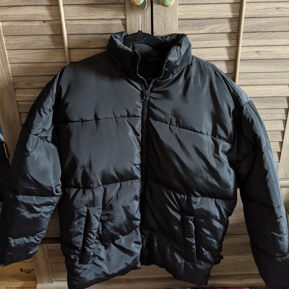 Black Oversized Puffer Jacket | Poshmark